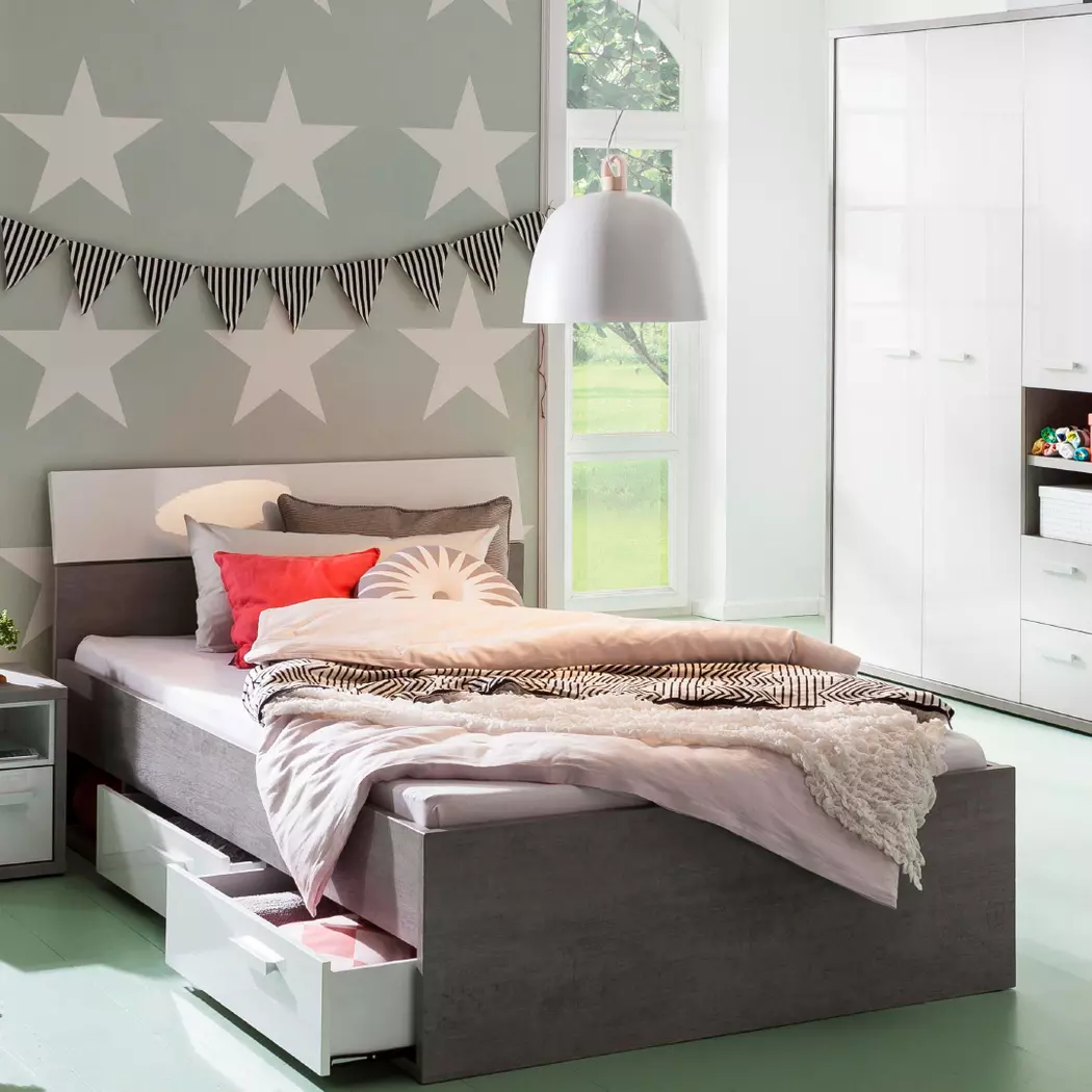 Funktionsbett Mipiace 120 x 200 cm
