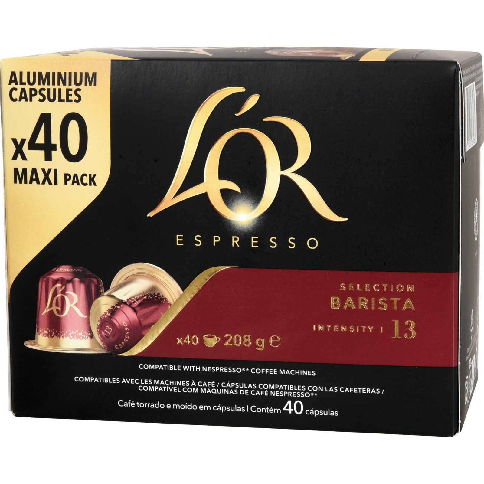 L'OR Espresso Barista 40 Kapseln