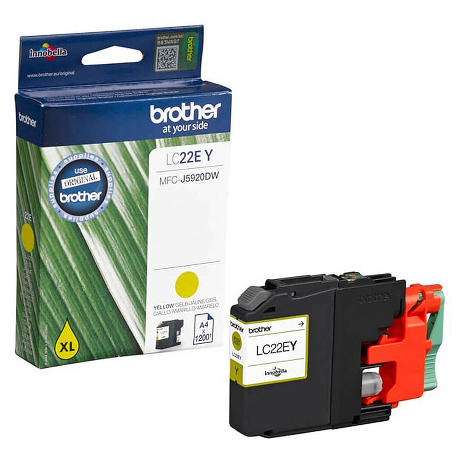 Brother LC22E - Jaune