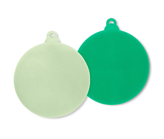2 Silikon-Abwaschpads