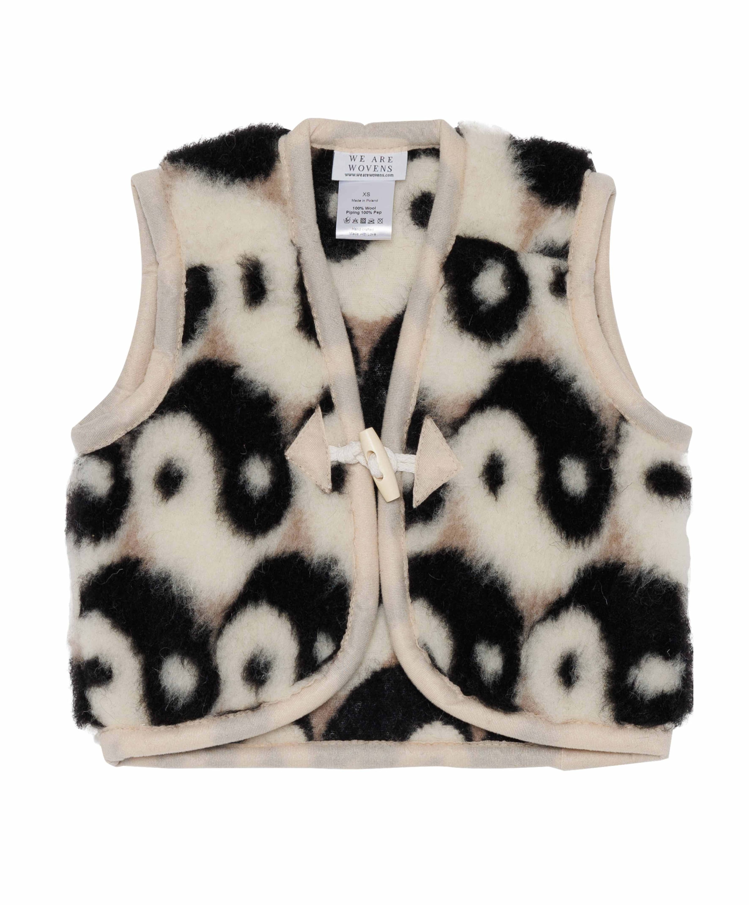 We Are Wovens Gilet zwart