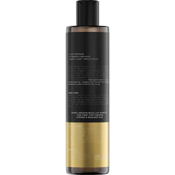 Mizellenshampoo mit Keratin