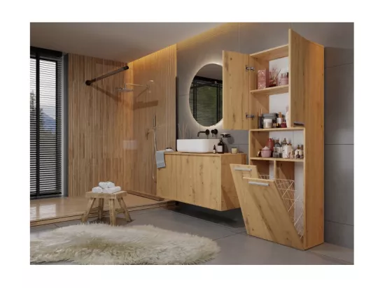 Étagère de salle de bains Nel 2C/DK ARTISAN