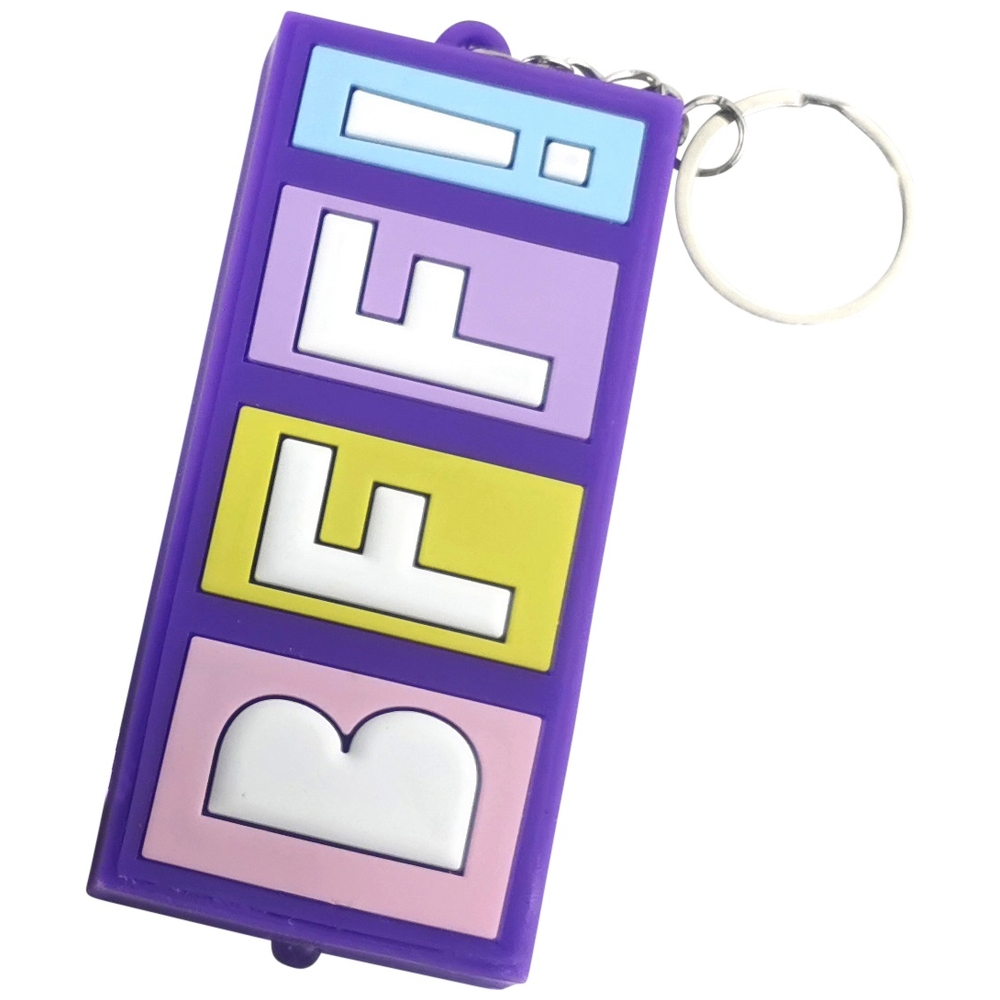 Ich liebe den Look BFF LED-Schlüsselanhänger