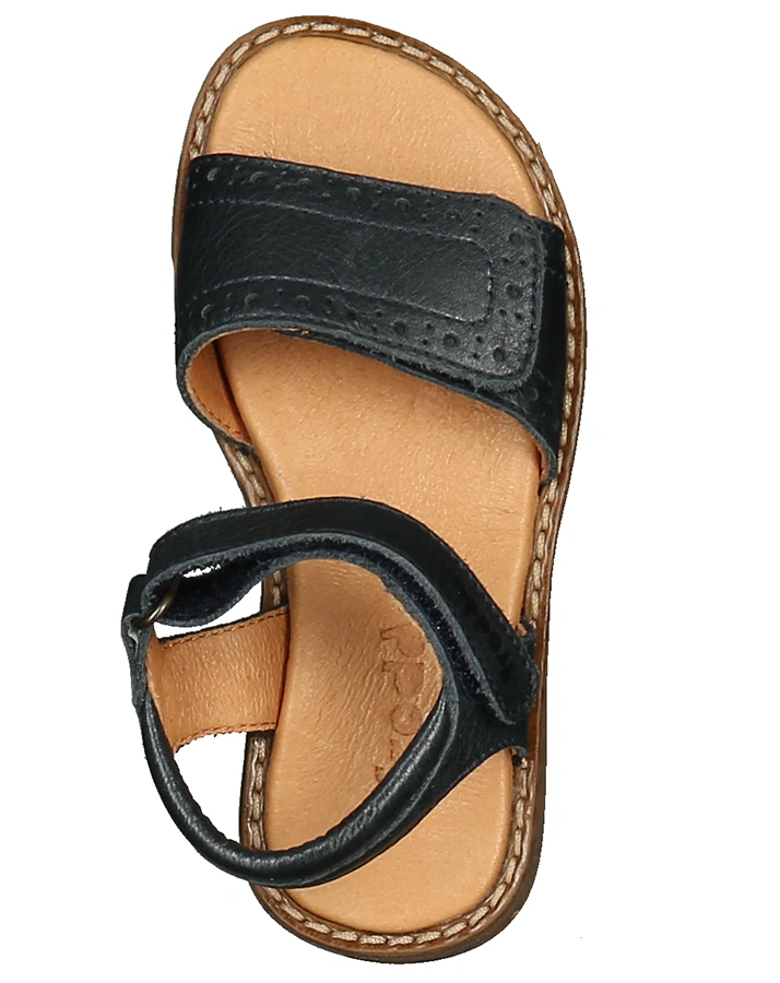 Sandalen CLASSIC GIRL mit Lochmuster in dunkelblau