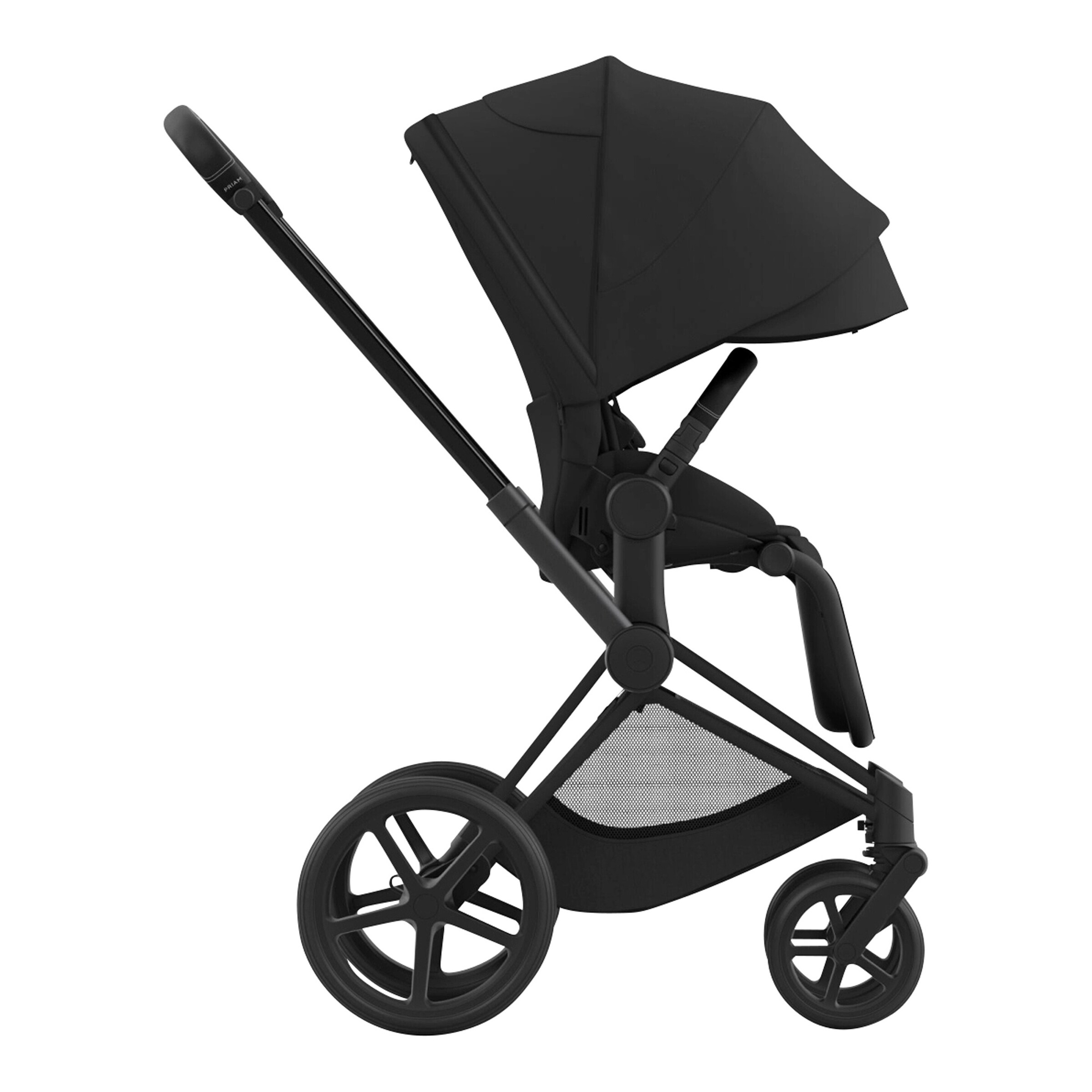 Cybex - PLATINUM Kombikinderwagen PRIAM Trio-Set inkl. Babyschale Cloud T i-Size matt black / sepia black