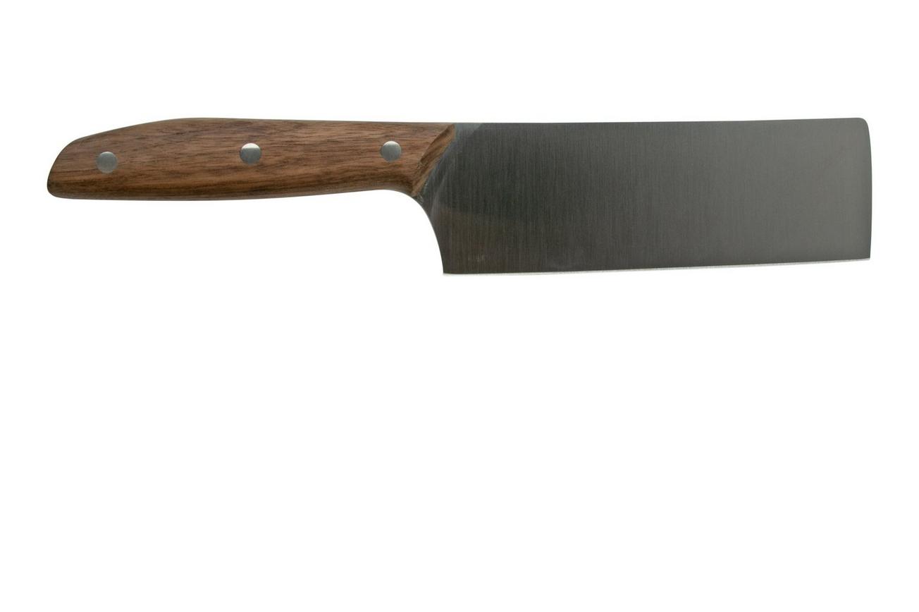 Due Cigni 1896, 2C1021NO nakiri 16.5 cm, walnoothout
