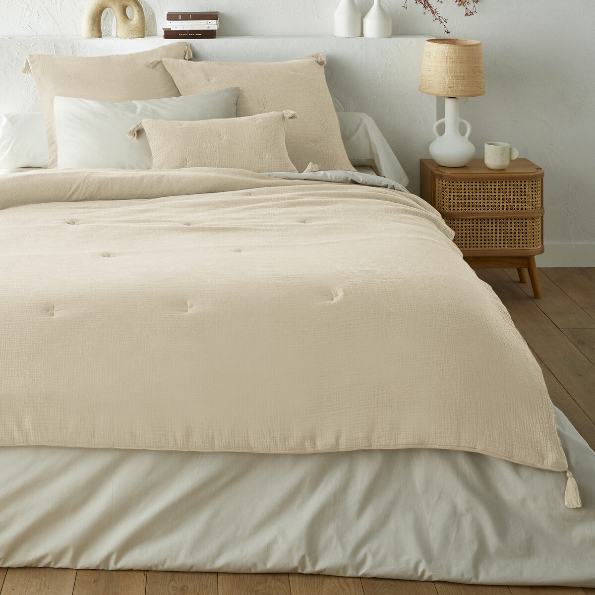 LA REDOUTE INTERIEURS<br>Capa de almofada acolchoada, tetra, Kumla