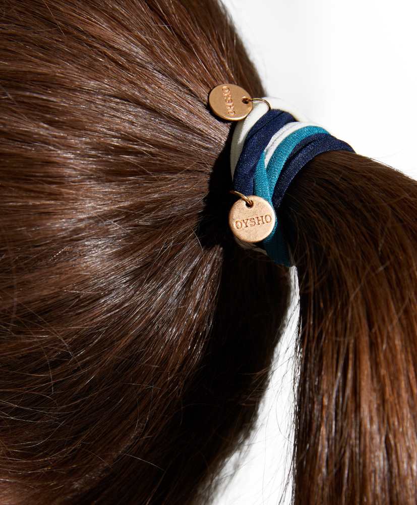 6 prendedores de cabelo Oysho