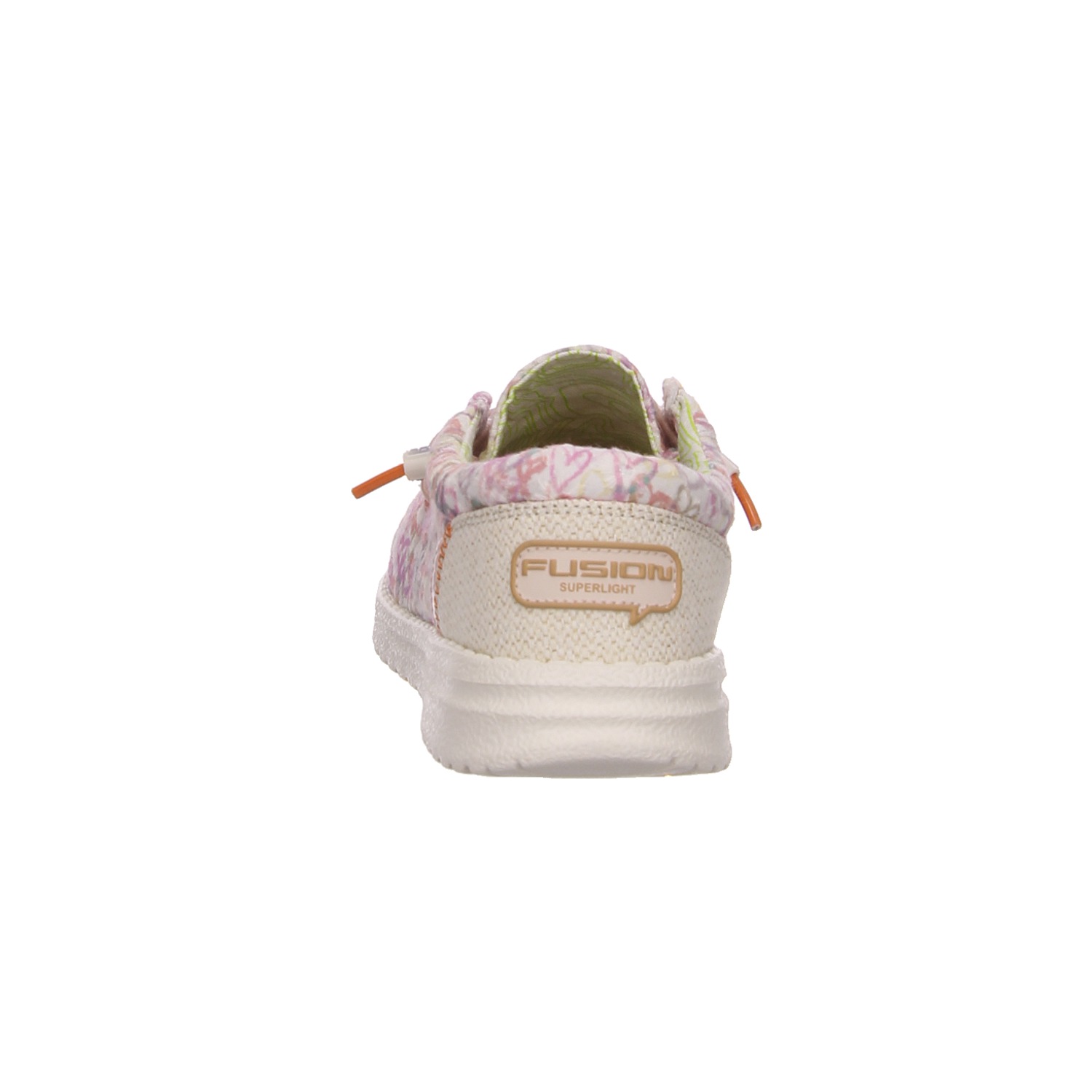Fusion Sneaker rose weiss/weiss kombi