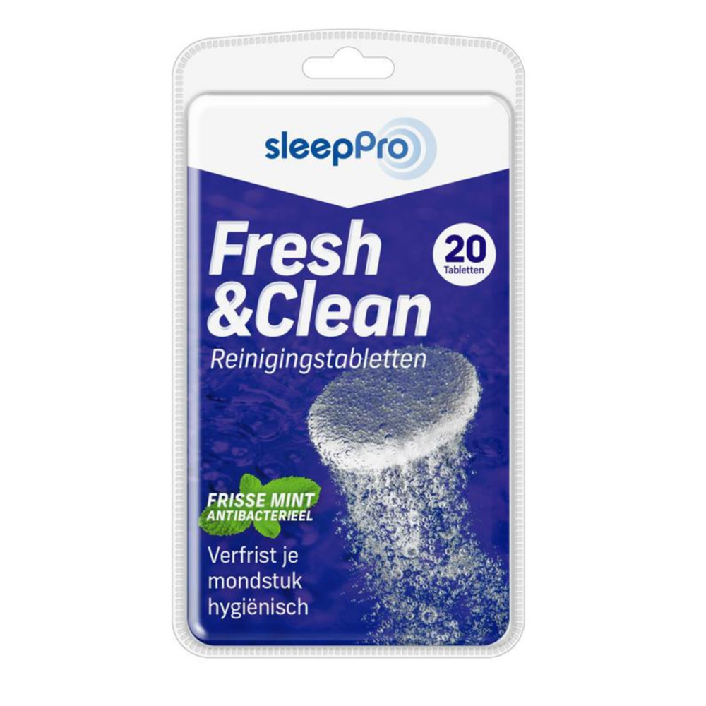 Sleeppro Fresh & Clean Reinigingstabletten 20 tabletten