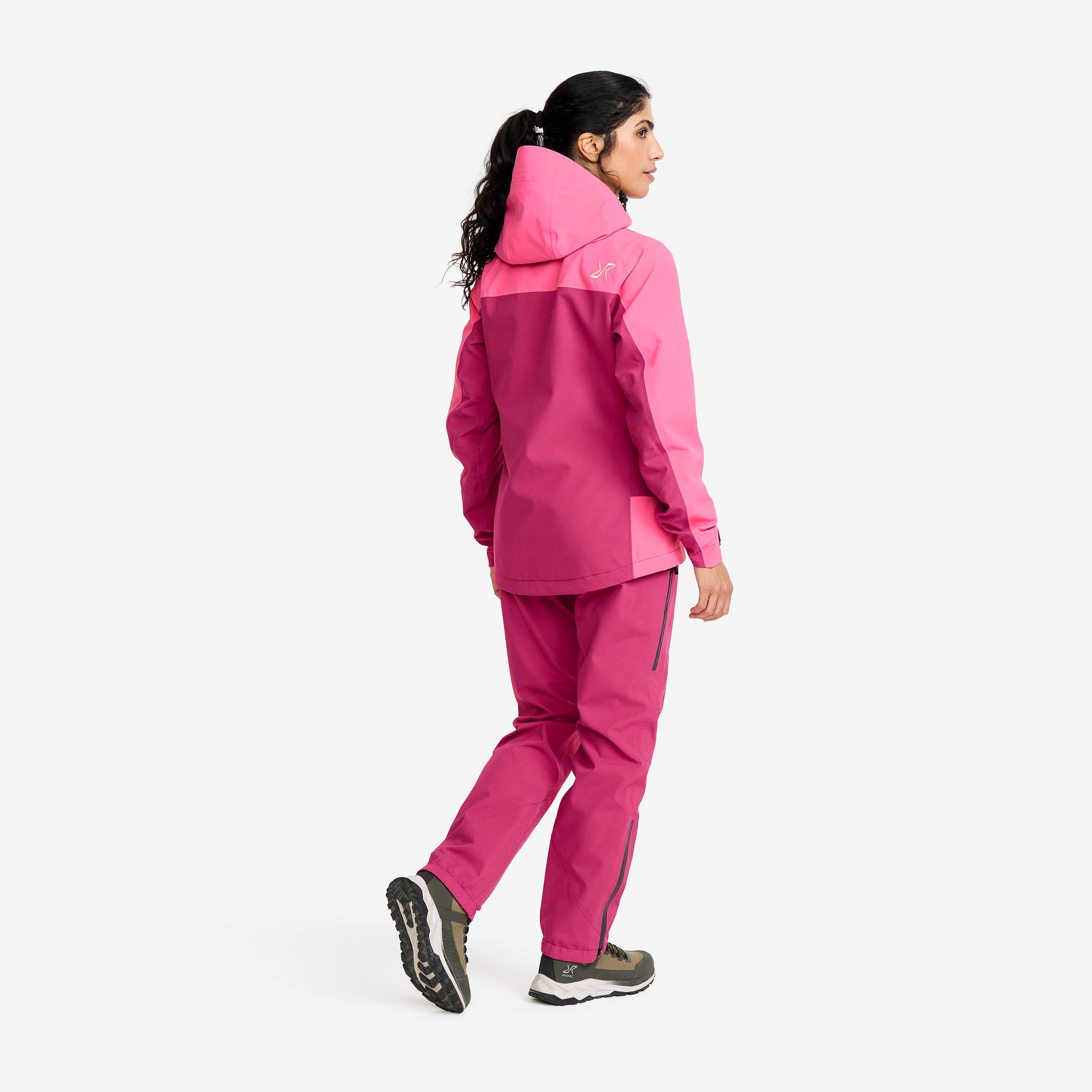 Silence Proshell 3L Jacket Dame Ibis Rose/Baton Rouge