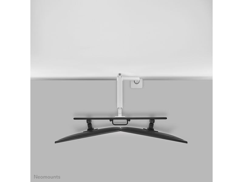 NEOMOUNTS Tischständer DS75S-950 WH2 bis 16 kg – Weiss Voll bewegliche Tischhalterung für 17-27