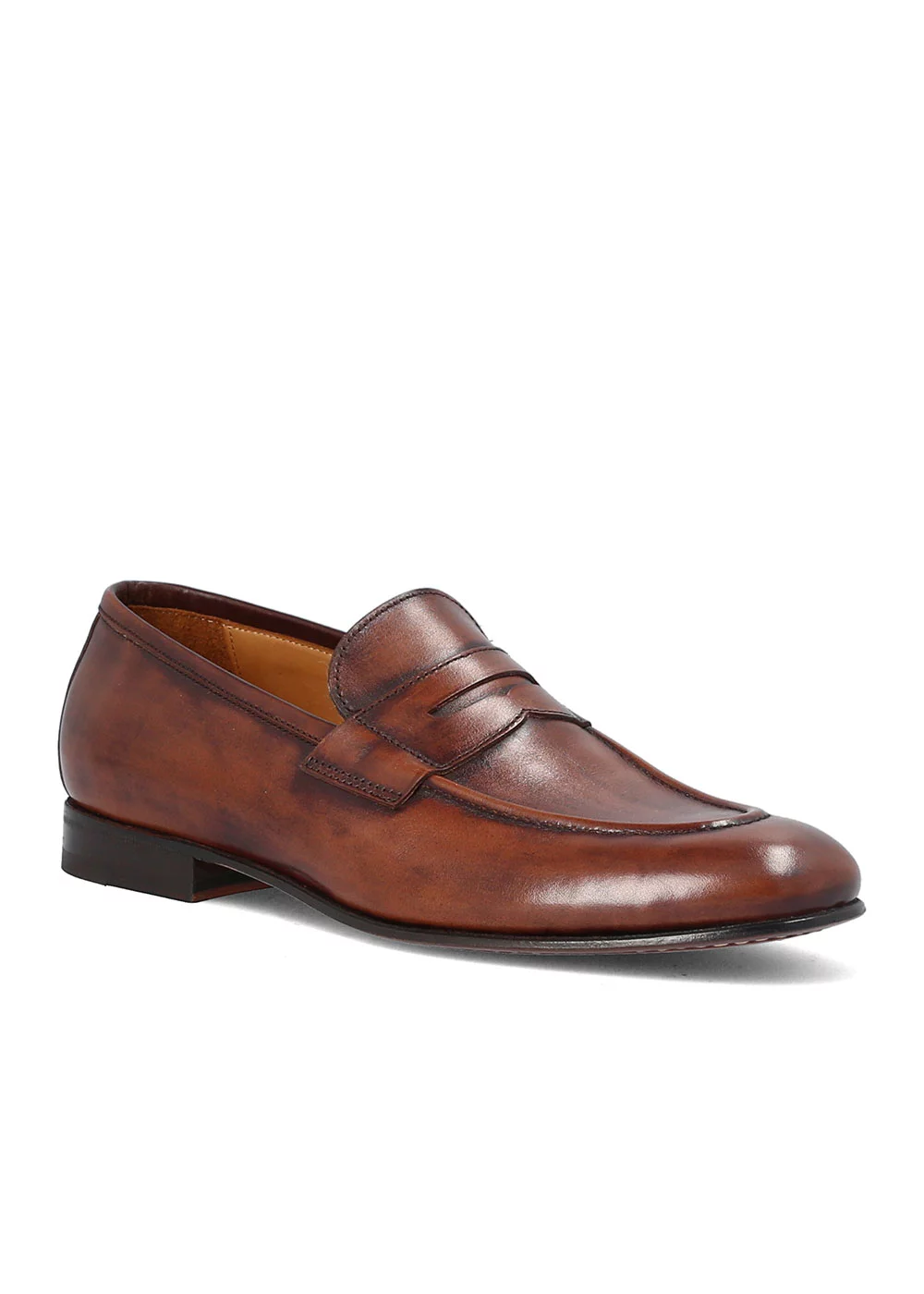 MOCASSIN QUIETO CUIR MARRON