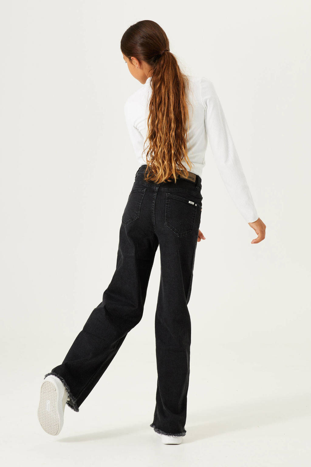 Garcia high waist loose fit jeans Annemay dark used