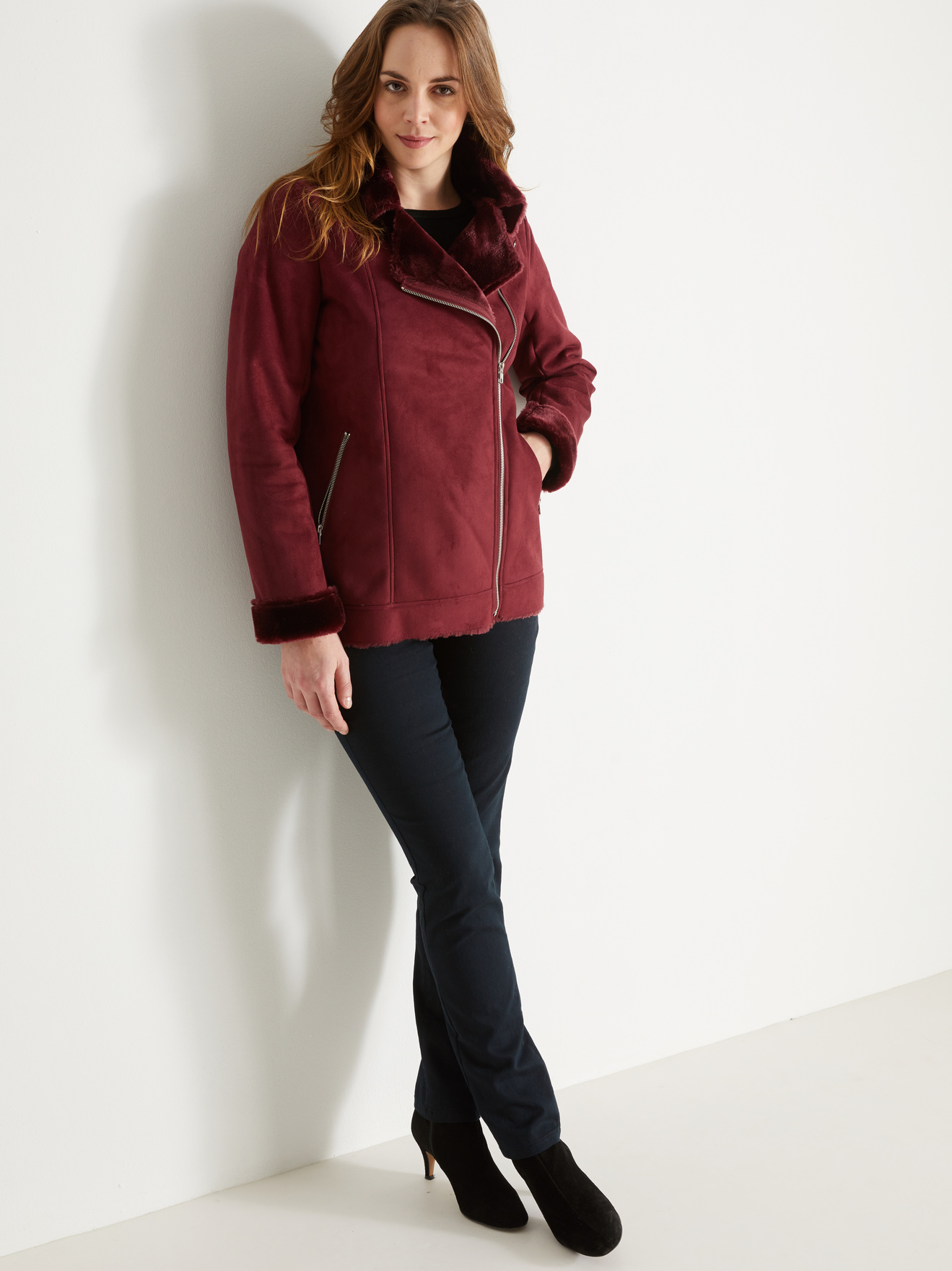 Manteau fourré