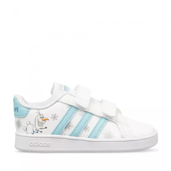 Baskets BLANCHES ADIDAS Grand Court Frozen
