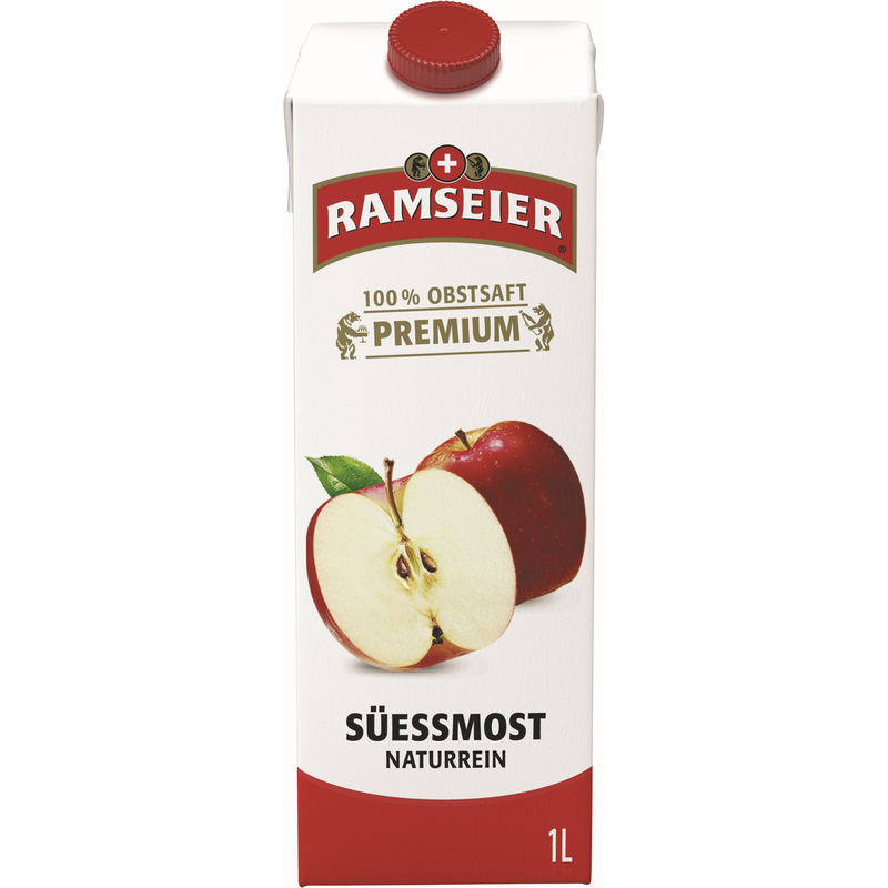 Ramseier Premium Süssmost, 100 cl, 6 Stück