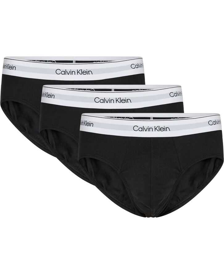 Calvin Klein HIP BRIEF 3PK Black, black, black