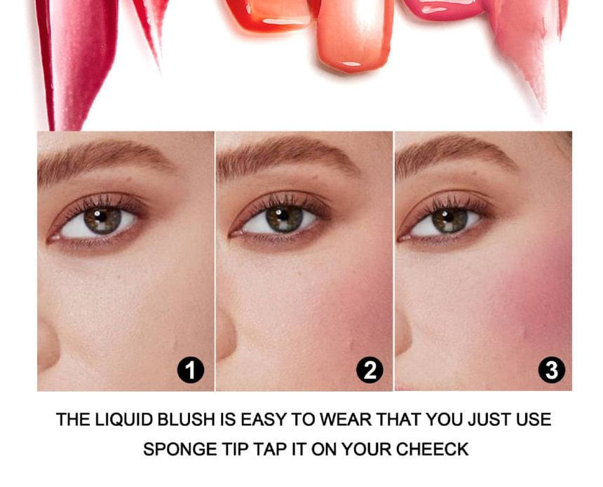 HANDAIYAN - Mousse Liquid Blush - 6 kleuren