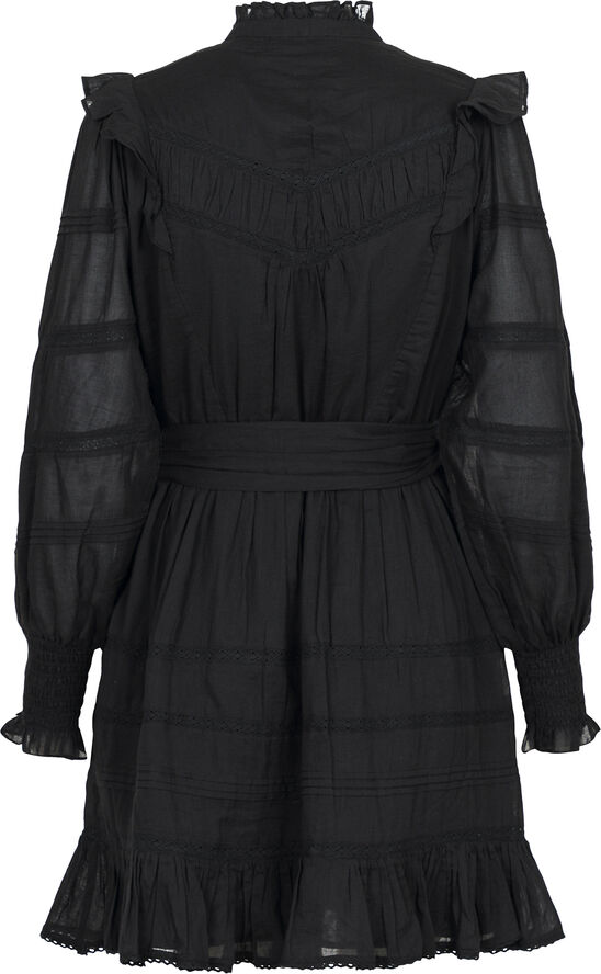 Neo Noir Salli S Voile Dress Black