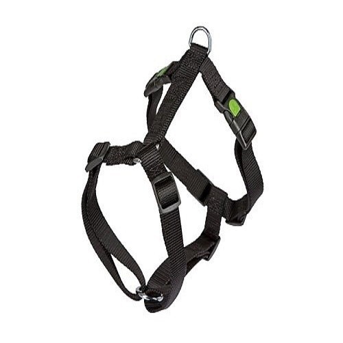 Coleira de nylon Kerbl para cães, preta
