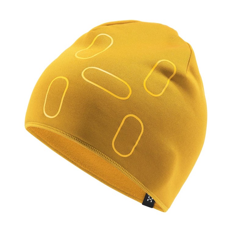Haglöfs Fanatic Print Cap Autumn Leaves/Pumpkin Yellow
