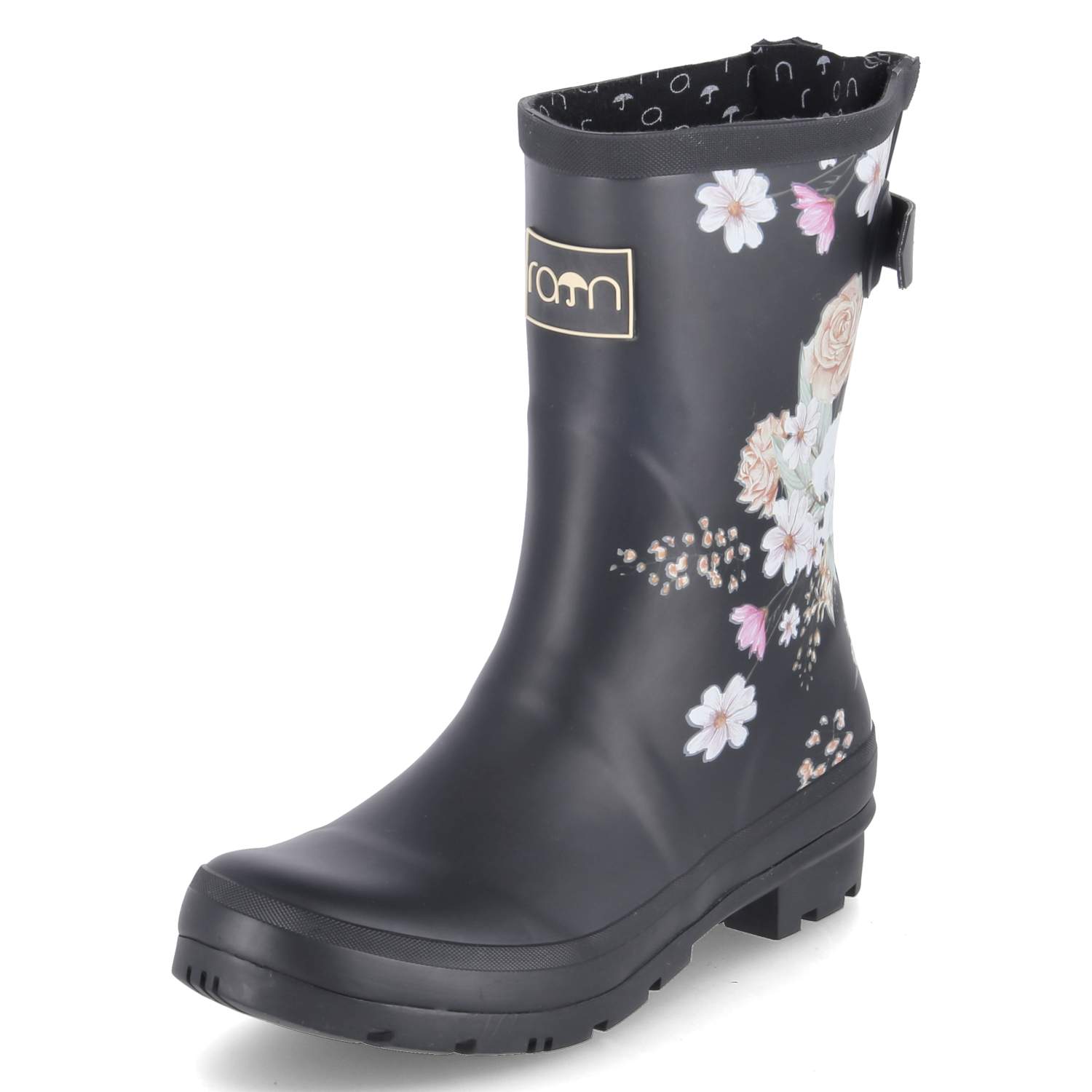 Rajn Gummistiefel BLOSS - black-multi