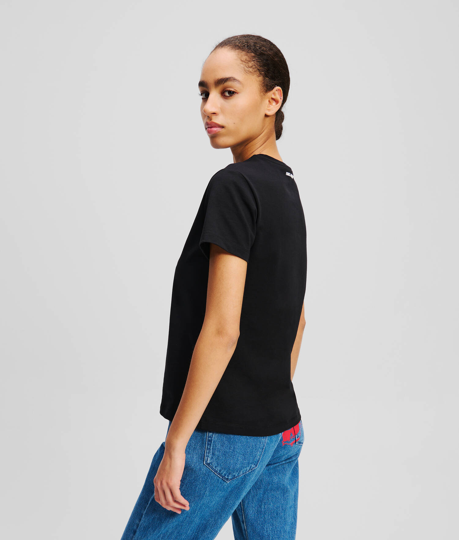 T-SHIRT IKON AUX COULEURS VIVES - Noir