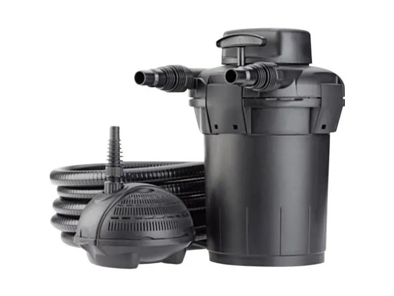 Pontec 57147 Pondopress 15000 Trykfilter Med UVC-klaringsenhed 2500 l/h
