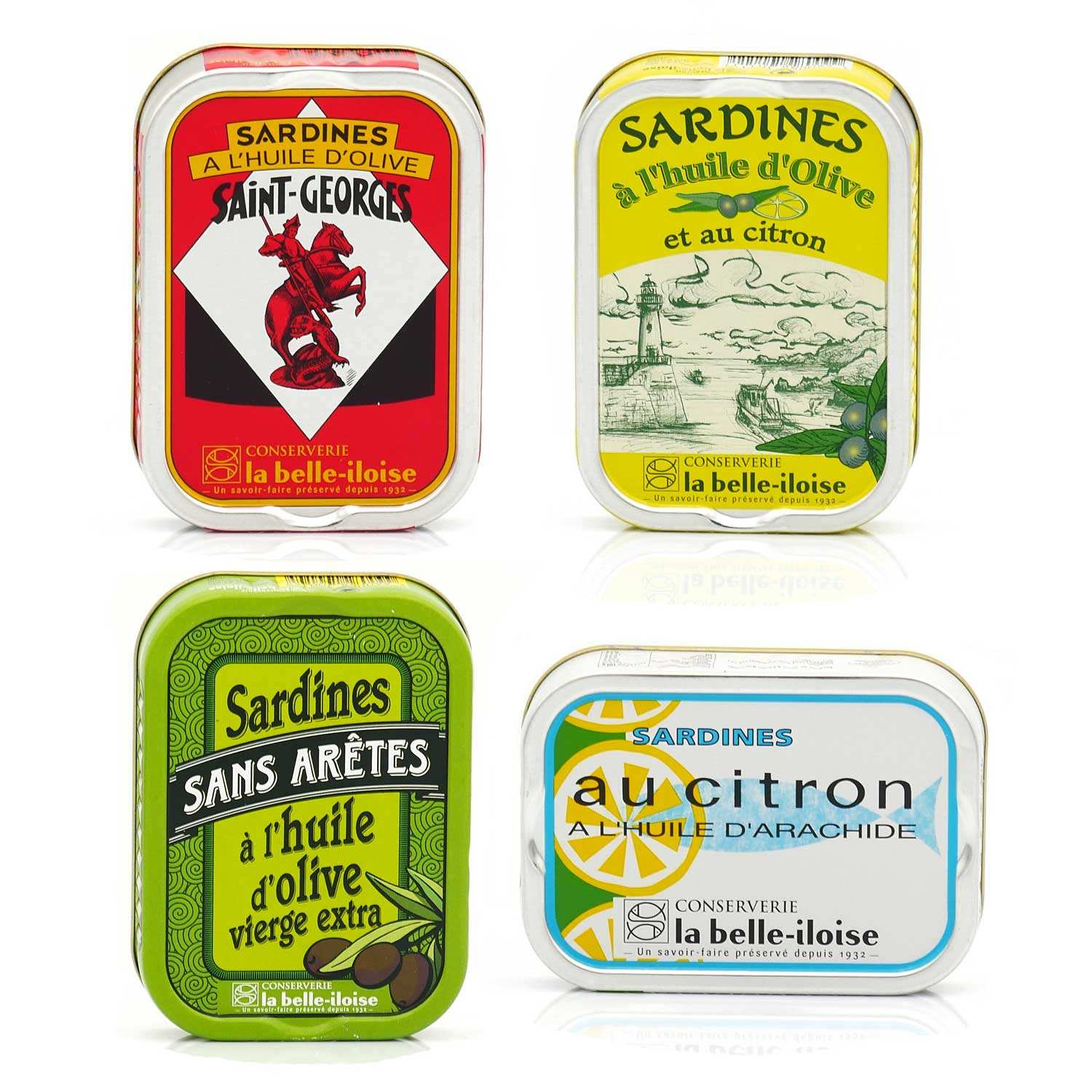 Assortiment de sardines La Belle Iloise
