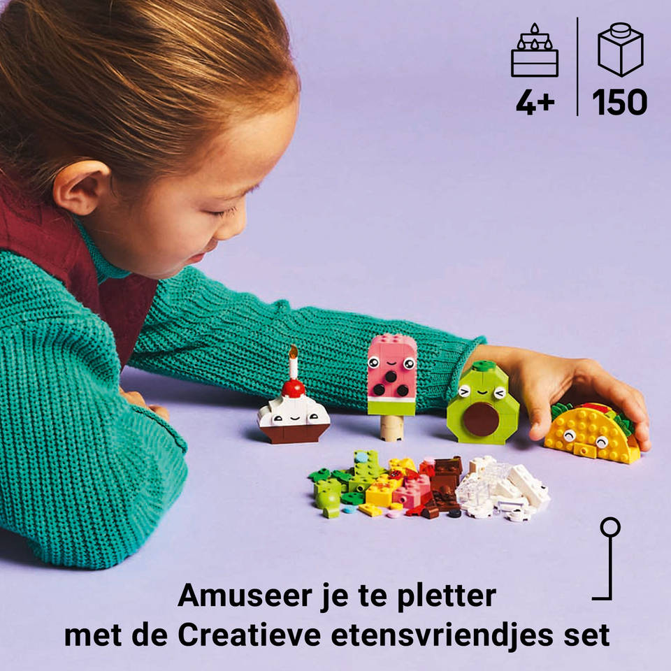 LEGO Classic creatieve etensvriendjes 11039