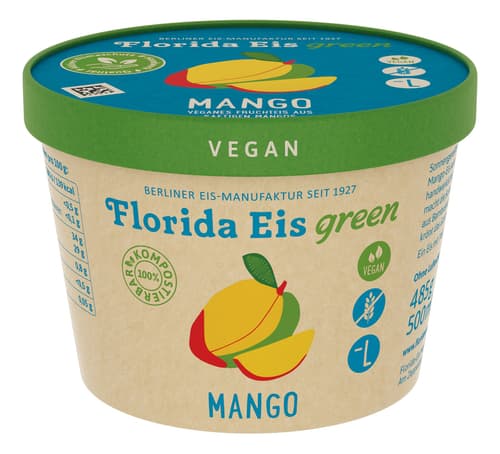 Florida Eis Mango Vegan Laktosefrei