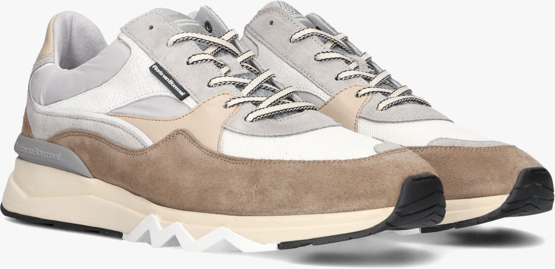 FLORIS VAN BOMMEL taupe floris van bommel lage sneakers sfm-10155