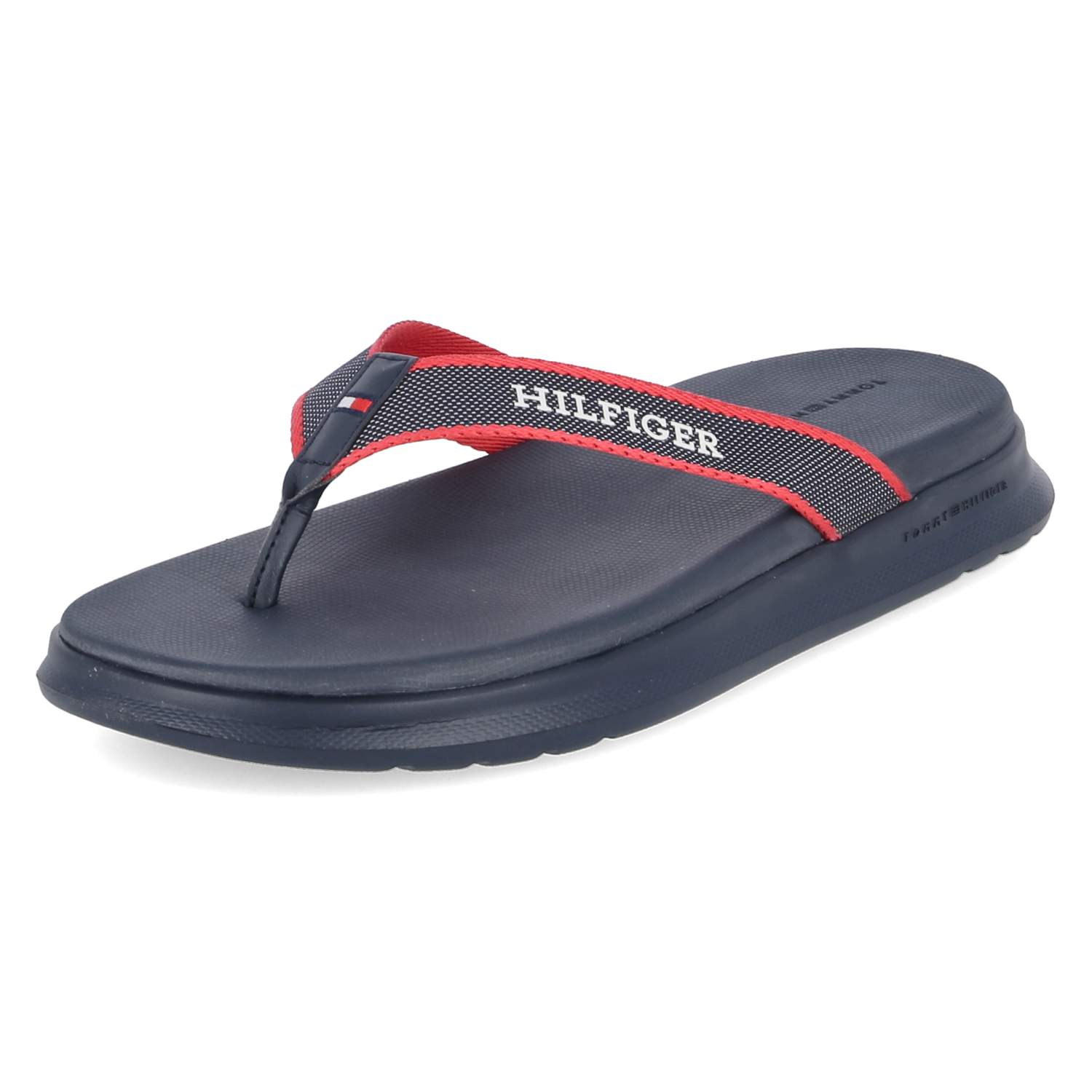 Tommy Hilfiger Zehentrenner DUAL DENSITY TOE BEACH SANDAL - desert sky