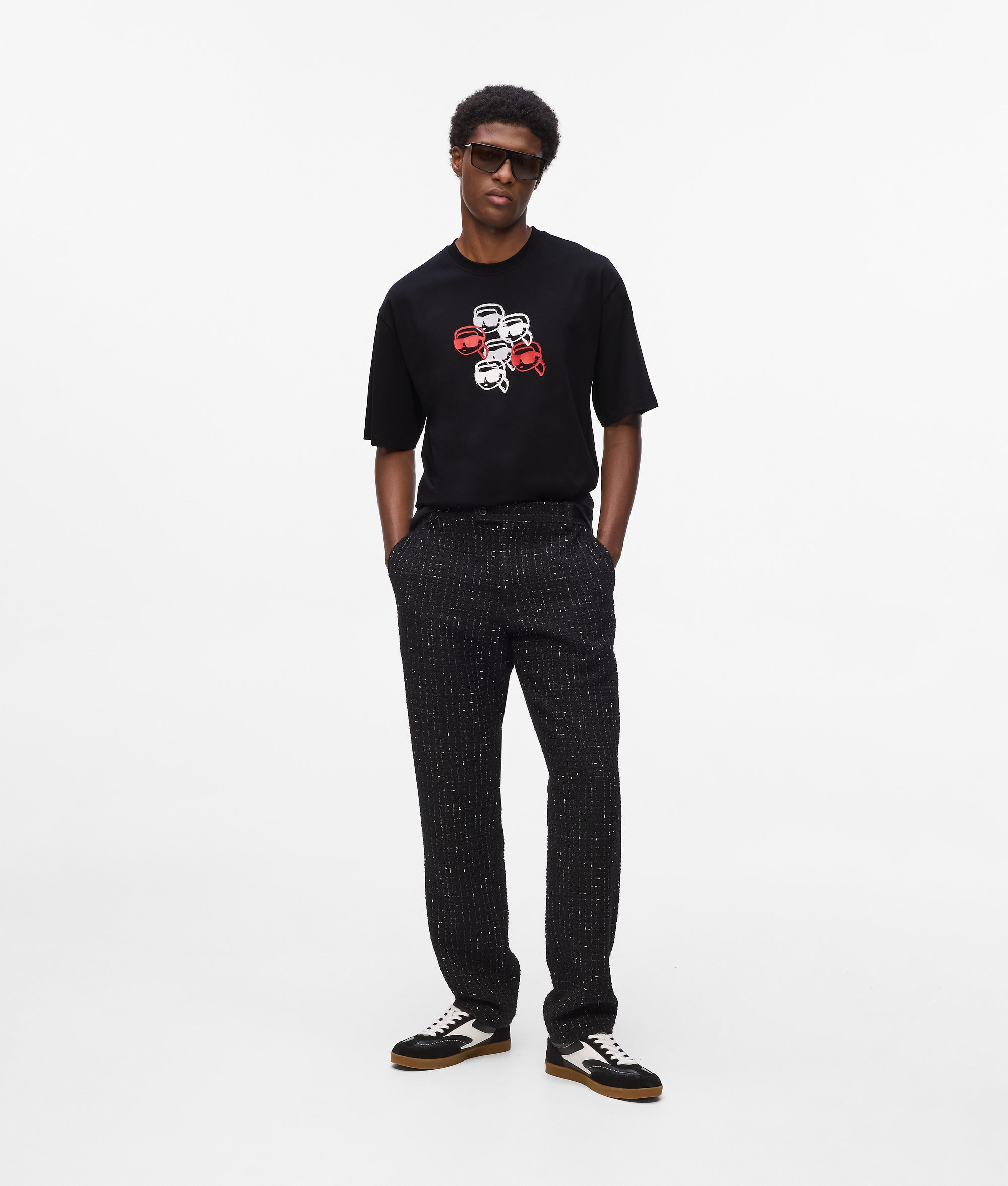T-shirt met Ikon-print
