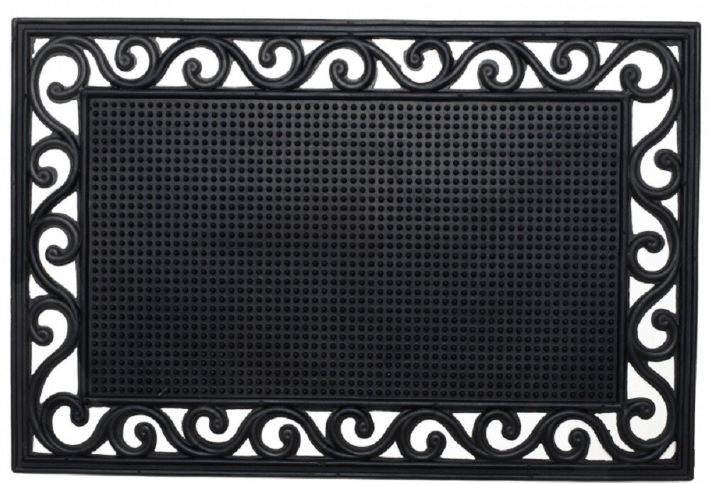 Jet-Line Relief Gummi Fussmatte SVETLANA 40x60 cm schwarz
