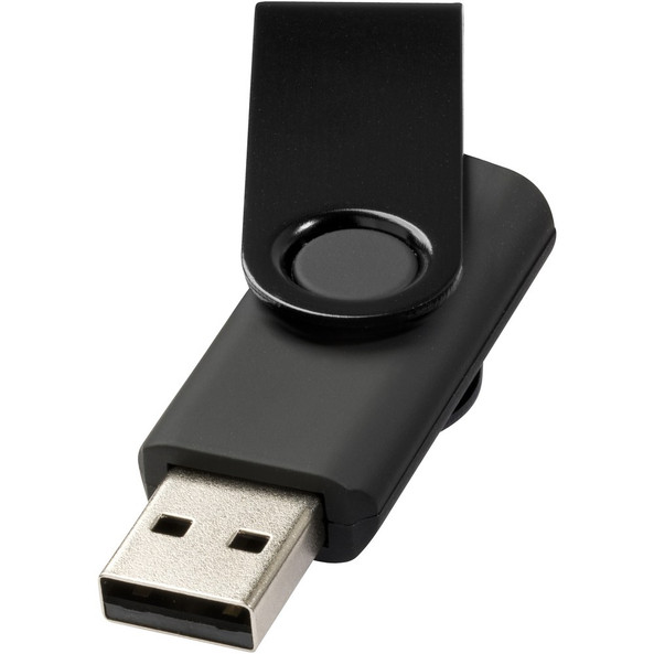 EgotierPro 123508 - Clé USB 4 Go Rotate-metallic