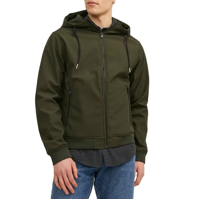 Jack & Jones Basic Hooded Softshell Jas Heren