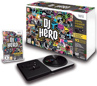 DJ Hero With Turntable Kit- Wii