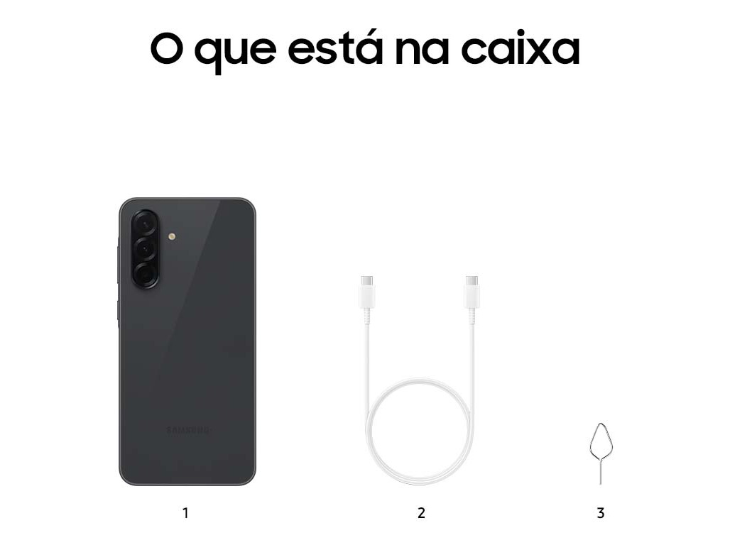 SMARTPHONE SAMSUNG GALAXY A36 5G PRETO 128GB