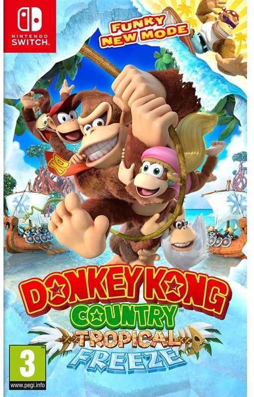 Nintendo - Donkey Kong Country Returns - Switch Game - Tropical Freeze