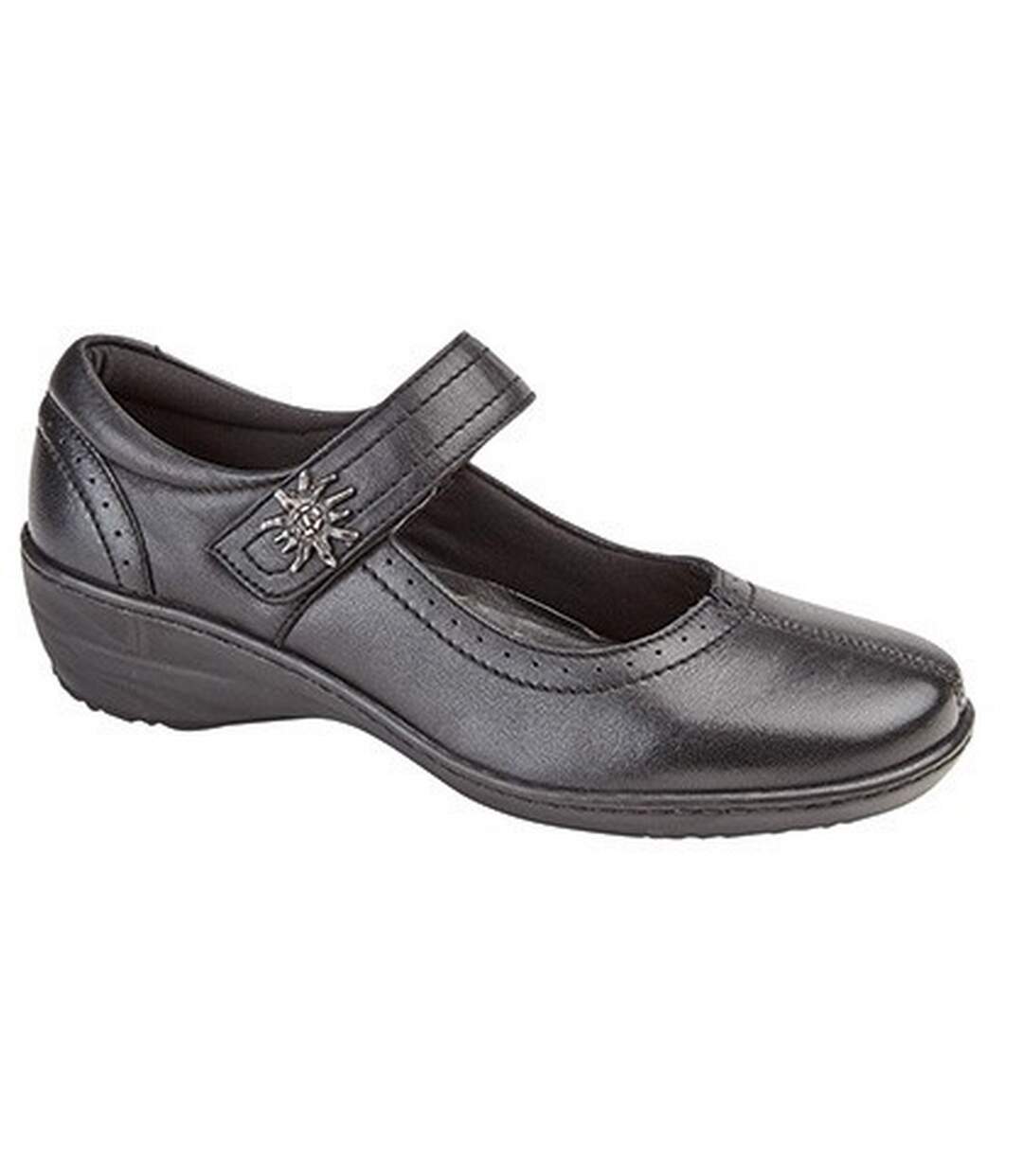 Mod Comfys - Chaussures en cuir - Femme (Noir) - UTDF1377
