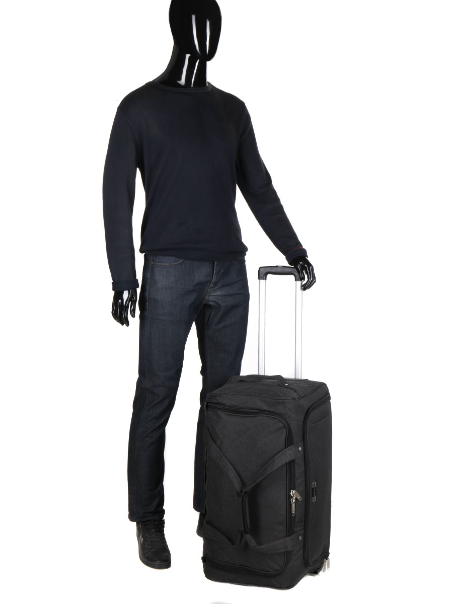 Sac de voyage À roulettes Snowball Jean Denim 65 cm