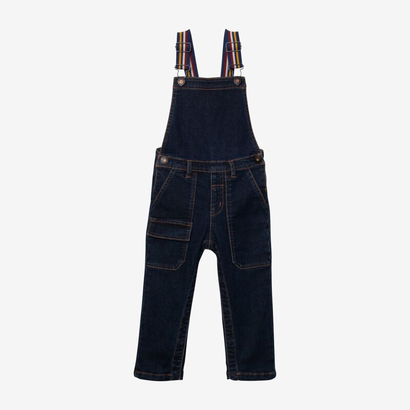 Salopette bébé garçon en jean bleue Catimini Bleu