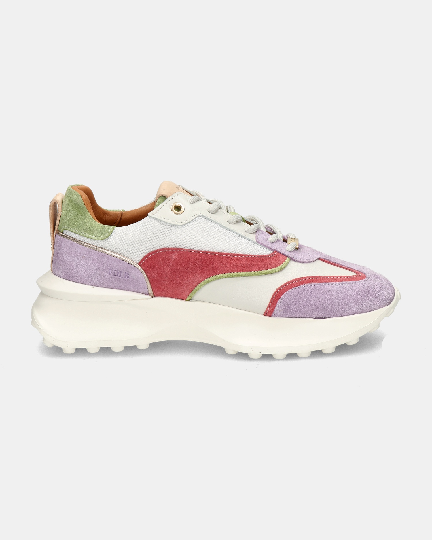 Fred de la Bretoniere Lage sneakers  - paars