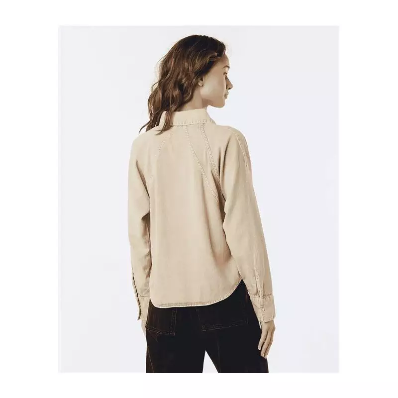 Chemise femme RIPCURL Nazare Shirt Beige