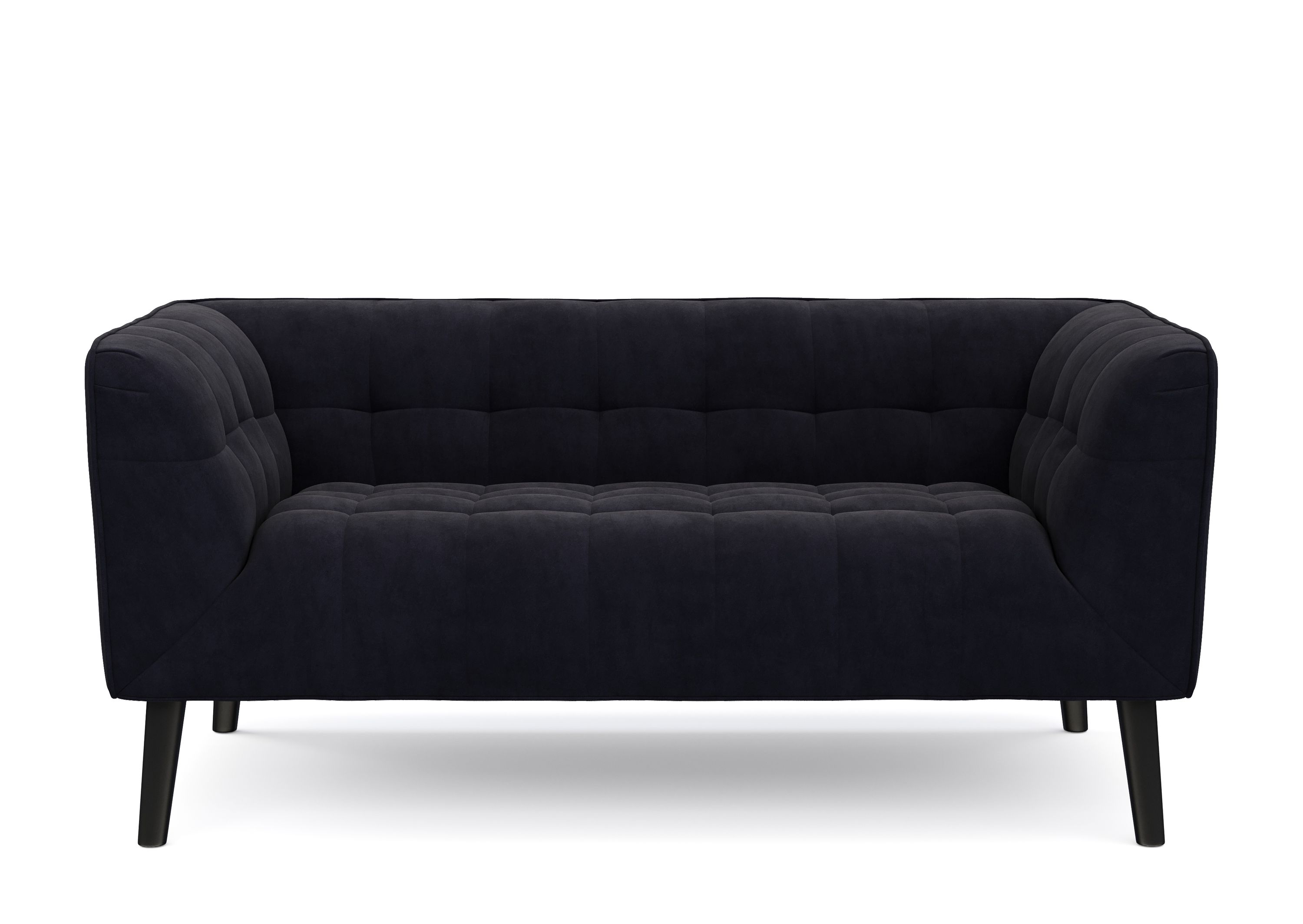 Sofa Set Samt MERLIN anthrazit
