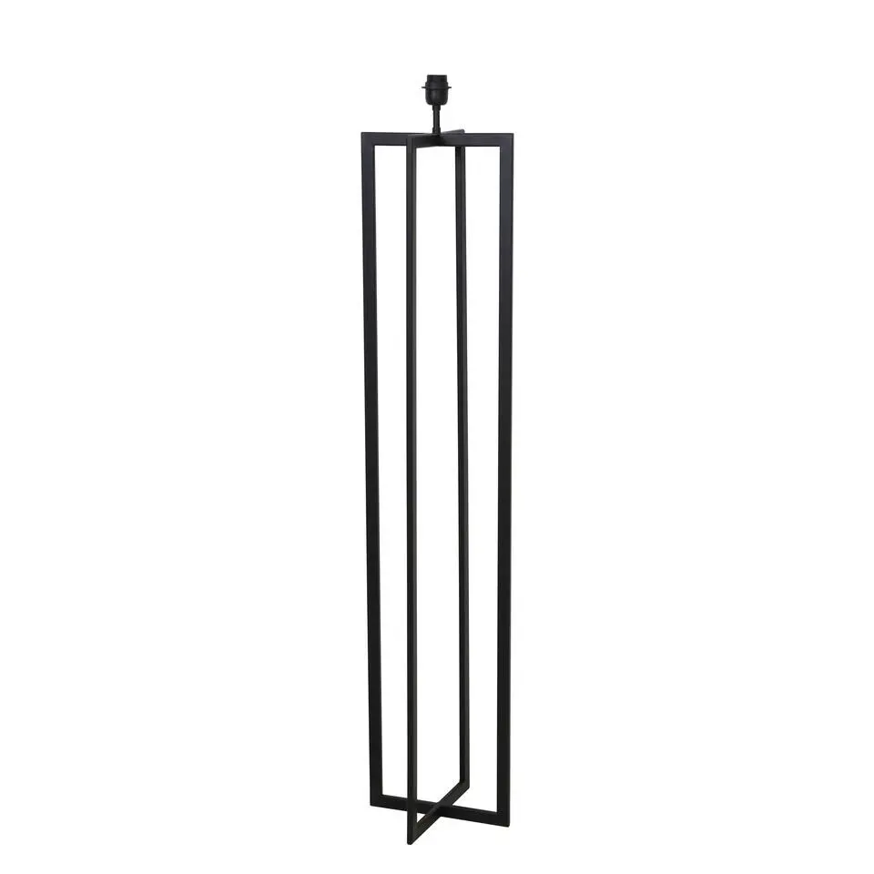 Vloerlamp Mace - Zwart - 30x30x140cm