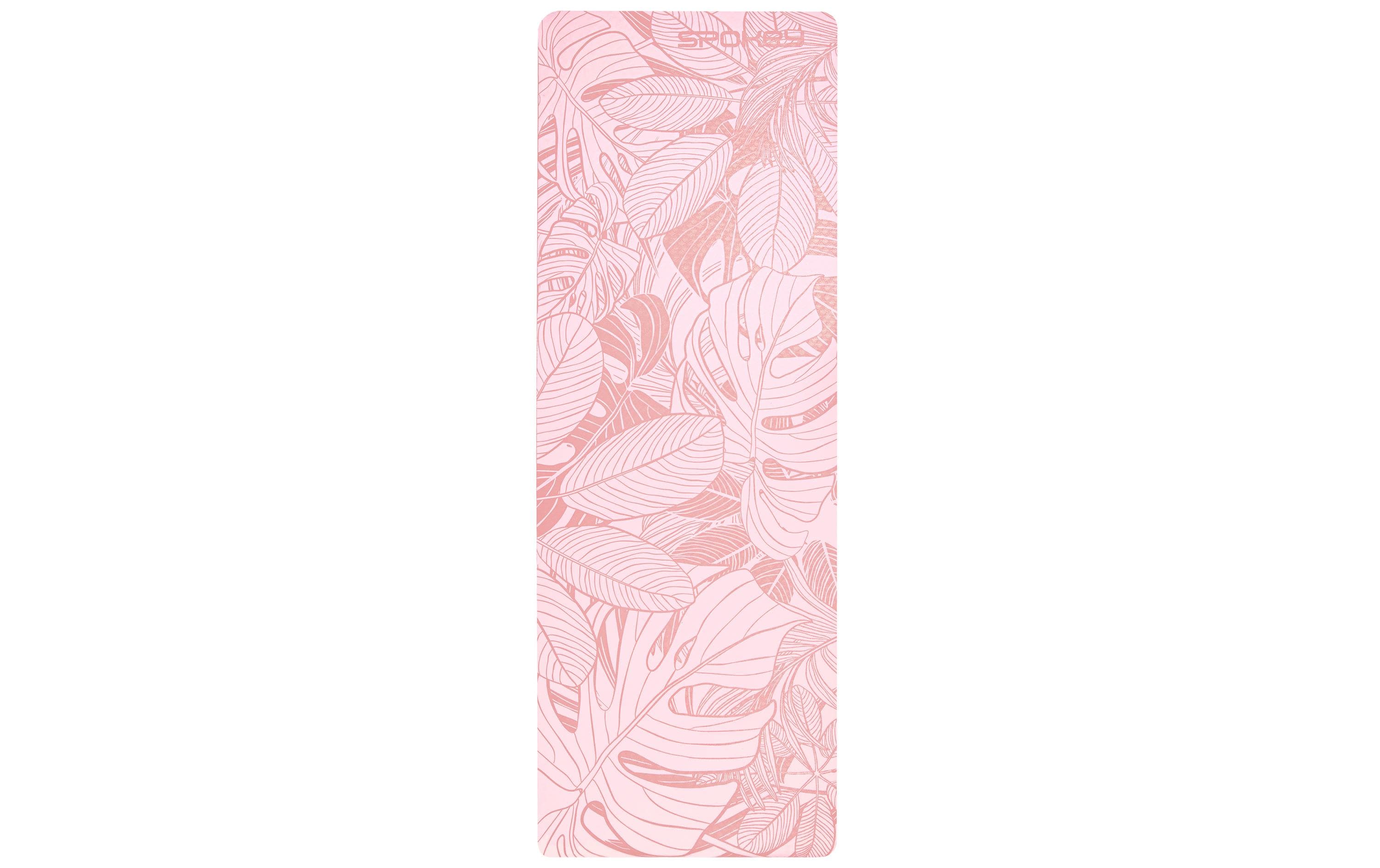 Yogamatte Leaf 183 x 61 x 0.4 cmRutschfeste Yogamatte sorgt für Stabilität bei den Übungen